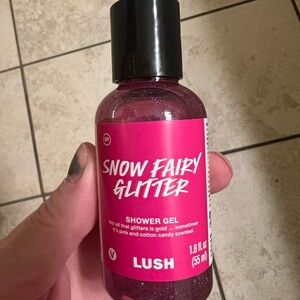 Lush Snow Fairy Glitter Shower Gel 1.8 oz DISCONTINUED BRAND NEW SEALED